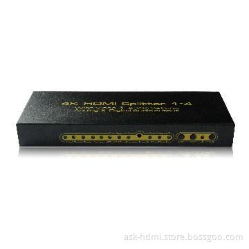 HDMI 1.4 analog 7.1 splitter 1x4